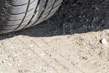 Image showing road sand