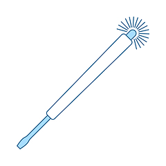 Image showing Electricity Test Screwdriver Icon