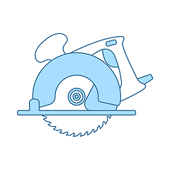 Image showing Circular Saw Icon