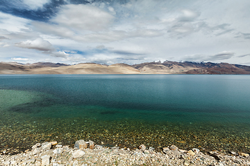 Image showing Lake Tso Moriri, Ladakh