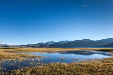 Image showing Tso Moriri lake in Himalayas, Ladakh, India