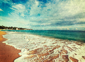 Image showing Idyllic beach. Sri Lanka