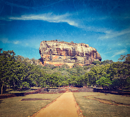 Image showing Sigiriya rock