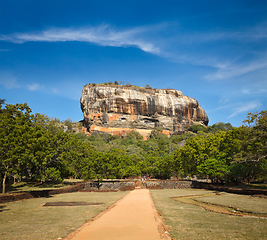 Image showing Sigiriya rock