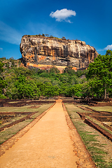 Image showing Sigiriya rock, Sri Lanka