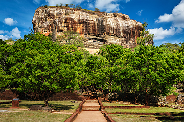 Image showing Sigiriya rock, Sri Lanka