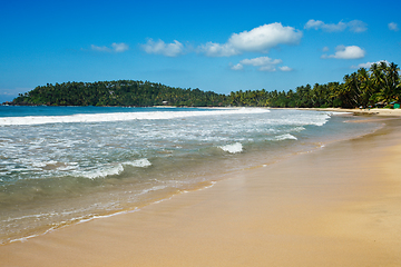 Image showing Idyllic beach. Sri Lanka