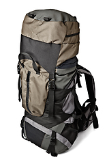 Image showing Trekking backpack isolated