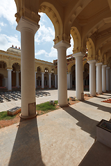 Image showing Tirumalai Nayak Palace. Madurai, Tamil Nadu, India