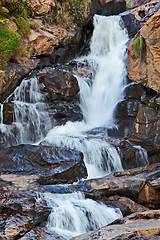 Image showing Athukadu Waterfall