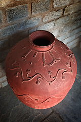 Image showing Clay jar