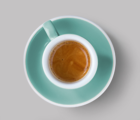 Image showing cup of espressoo coffee