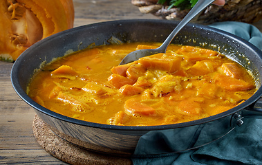 Image showing pumpkin and carrot stew