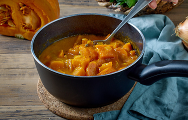 Image showing pumpkin and carrot stew