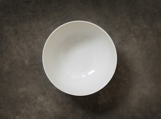 Image showing empty white bowl