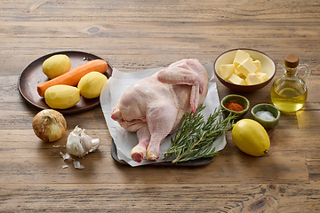 Image showing chicken roast ingredients