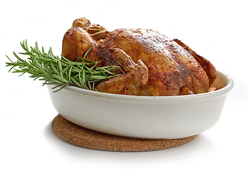 Image showing whole roasted chicken