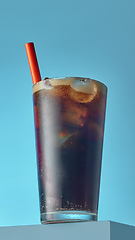 Image showing glass of cola