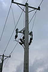 Image showing power lines