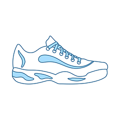 Image showing Tennis Sneaker Icon