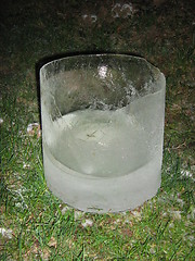 Image showing Ice glass