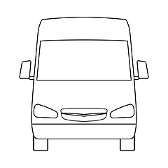 Image showing Van Icon