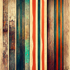 Image showing Artistic abstract artwork textures lines stripe pattern design.