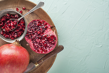 Image showing Pomegranate seeds