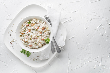 Image showing Russian salad french salad