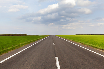 Image showing road field