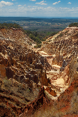 Image showing Ankarokaroka canyon in Ankarafantsika, Madagascar