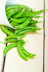 Image showing hearthy fresh green peas