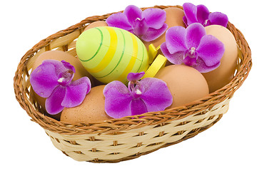 Image showing Colourful Easter Eggs