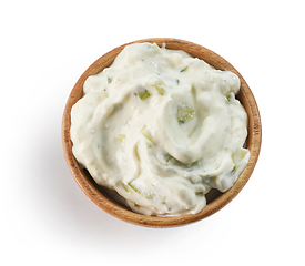 Image showing bowl of tzatziki sauce