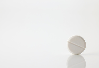 Image showing pill on white background