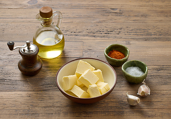 Image showing butter and spices