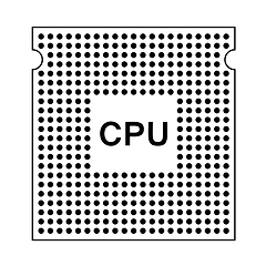 Image showing CPU Icon