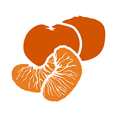 Image showing Mandarin Icon