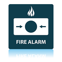 Image showing Fire Alarm Icon