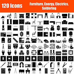 Image showing Set of 120 Icons