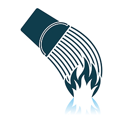 Image showing Fire Bucket Icon