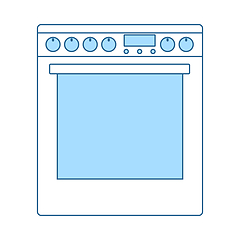 Image showing Kitchen Main Stove Unit Icon