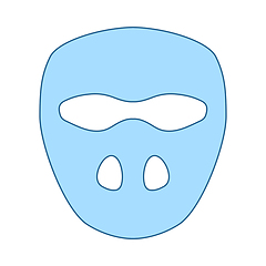 Image showing Cricket Helmet Icon