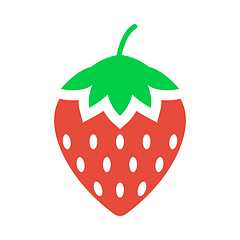 Image showing Strawberry Icon