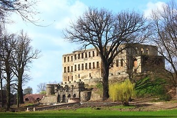 Image showing Exterior view at Palace in Wlosien, Poland