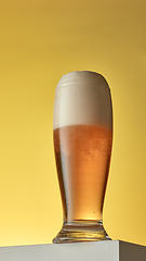 Image showing glass of beer