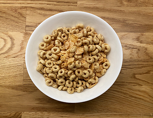 Image showing bowl of breakfast cereal