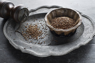 Image showing Cumin caraway seedd