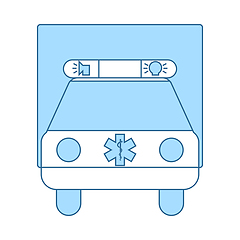 Image showing Ambulance Car Icon