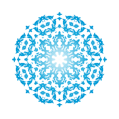 Image showing Circle Snowflake